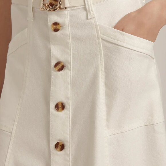 The Lila Skirt ~ Gardenia - Picture 3 of 10